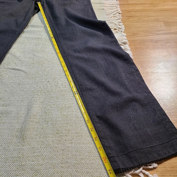 M. Benisti Men's Black Cotton Straight Fit Chino Pants size 32 - Picture 8 of 8